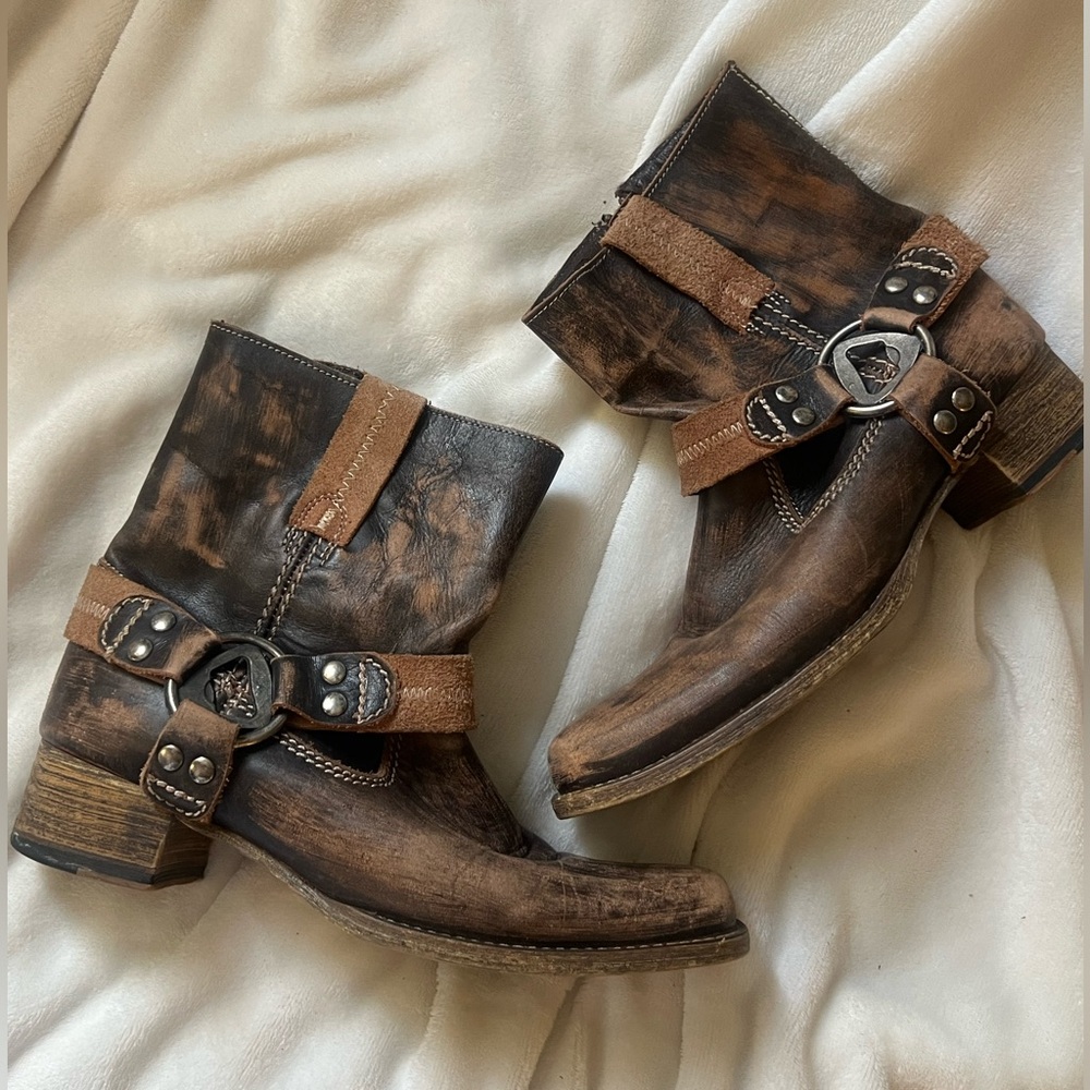 Bed Stu Festival Boho Leather Boots